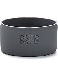 bottlebottle Protective Silicone Sleeve for Hydro Flask, Portable Travel Pet Bowl for Dog Cat Food Water Feeding, BPA Free Anti-Slip Bottom Cover Cap for Stainless Steel Water Bottle, Dishwasher Safe