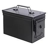 RCJUMPANT Fireproof & Waterproof Metal Storage Box