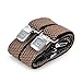 Mens Suspenders X Style Very Strong Clips Adjustable One Size Fits All Heavy Duty Braces (Beige)