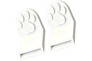 2 Piece Ergonomic Pet Food Can Opener Tool Universals for Various Cats Dog Can Tab Lifter Durability Kitchen Gadget Nonslip P