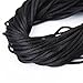 Bingcute 50Pcs Black Satin Necklace Cord 2.0mm Size/20.1 Inch with Lobster Clasp 2