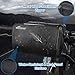 WOTOW Bike Handlebar Bag, Waterproof Bicycle Handlebar Front Frame Storage Basket with Reflective Patterns and Transparent Water Resistant Touch Screen Phone Holder for Road MTB Cycling Outdoor, 3Lthumb 1
