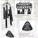 sinfinate Wind Chimes for Outside ,30 Inches Memorial Wind Chimes for Loss of a Loved One Soothing Melody to Remember People Beloved, Great as a Gift or for Outdoor Decoration, Garden, Yard (Black)