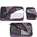 eBags Classic 3 Piece Packing Cube Set (Eggplant)