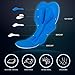 BALEAF Men's Padded Bike Shorts Cycling Tights 3D Padding Bicycle Accessories Road Biking MTB UPF 50+ Black Size M