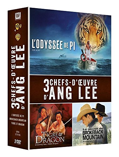Ang Lee : L'odyssée De Pi + Tigre & Dragon + Le Secret De Brokeback Mountain - Édition Limitée