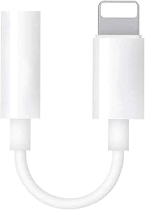 [Apple MFi Certified] 3.5mm Headphone Adapter for iPhone,Lightning to Headphone Jack Adapter aux iPhone Dongle Earphone Jack Connector,Compatible with iPhone 7/7 Plus/8/8 Plus/X/Xs/Xs Max/XR/11, iPad