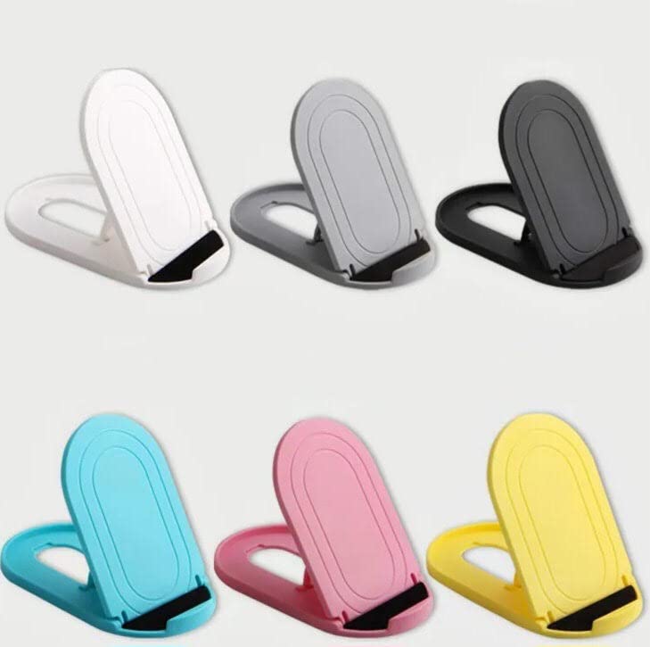 6 PCS Cell Phone Stand, Universal Mobile Phone Stand Desktop Cradle Holder for Tablet Smartphone Dock Compatible Phone 11/11 Pro XR XS Max X 8 7 6 6s Plus 5s