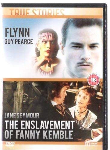 THE ENSLAVEMENT OF FANNY KEMBLE/FLYNN DVD (2 FILMS ON 1 DISC) JANE SEYMOUR~GUY PEARCE
