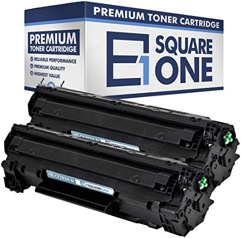 eSquareOne Compatible Toner Cartridge Replacement for HP 83A CF283A (Black, 2-Pack)