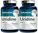 Premium Uridine Monophosphate (Choline Enhancer) 350mg - 60 Capsules- Made in USA 2 Pack
