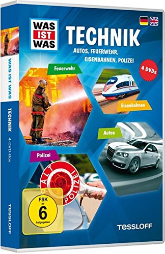Was ist was: Technik - Autos, Feuerwehr, Eisenbahnen, Polizei [4