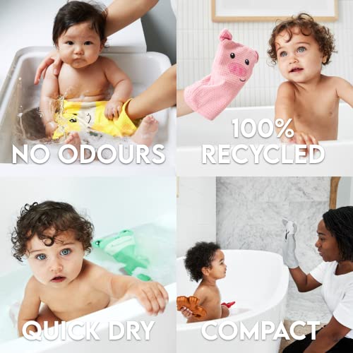 Dock & Bay Baby Towels Hooded Bath Time Towel for Home Use Quick