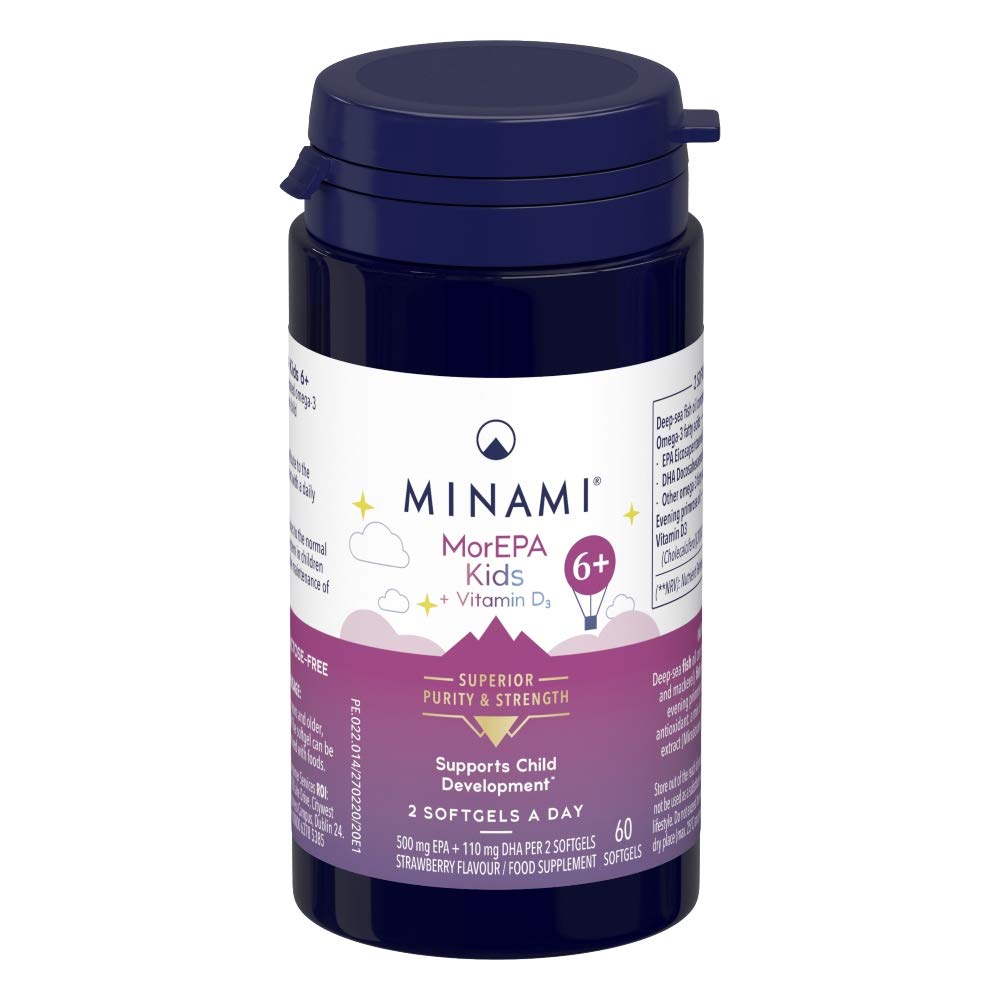 Minami Morepa Mini 6+ Omega-3 Epa 60 Softgels, 120 g