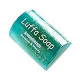 Saibua Luffa Soap Scrub Thai Herbal Menthol & Honey Bar 100 g.