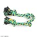 LINCO Lincostore Chews Cottonblend 4 Color 4-Knot Rope Tug, Large, 30-Inch Best for Medium and Large Dog Breeds T012