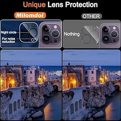 Milomdoi 3 Pack Screen Protector for Apple iPhone