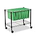 Alera ALE Single-Tier Rolling File Cart, 24w x 14d x 21h, Black