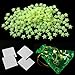 Alllife 200 Pcs Beautiful Starry Sky 3d Glowing in Dark Star Baby Kids Ceiling Wall Room Decor + 4pcs Double-sided Adhesive + Gift Bag