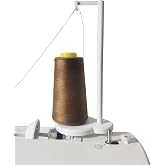 Bear Shaped Thread Stand Spool Holder for Sewing Machine Embroidery (White)