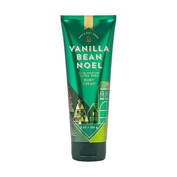 Bath Body Works Vanilla Bean Noel Ultra Shea Body Cream 8 Ounce Multicoloured