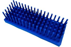 PUL FACTORY Plastic Test Tube Stand for Drying Test Tube (Blue, 102-Well)