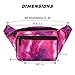 Fanny Pack Belt Bag I Mens Fanny Packs for Women - Crossbody Bag Bum bag Waist Bag Waist Pack -For Halloween costumes, for Hiking, Running, Travel, Waterproof and more (Galaxy Pink & Purple)