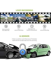 Junsun Mirror Dash Cam 10 pulgadas 1080 P Pantalla táctil completa Transmisión de medios Parte delantera Parte trasera Doble lente Tablero de instrumentos Grabadora impermeable Cámara de marcha atrás