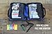 Premium First Aid Medical Kit: Great for Travel, Hiking, Survival, Home, Car, Camping, Pet, Baby Emergencies, Refills, Supplies & Preparation Small Portable Size