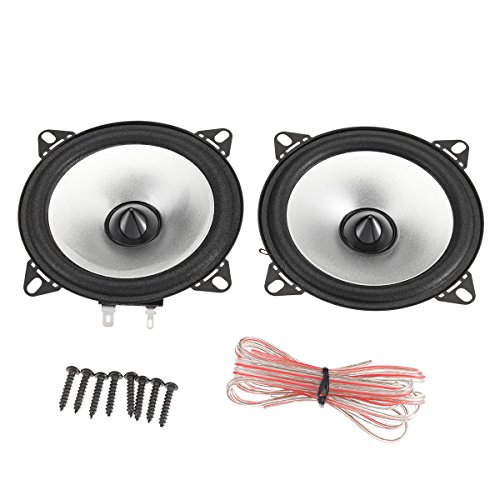 NeDonald 4 Inch 60W 88dB Car Audio Coaxial Speakers Systems Stereo Loudspeaker Subwoofer