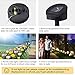 CCJK Solar Flower Lights, Outdoor Decorative Rose Flowers LED Lights,3 Pack Waterproof Solar Stake Lights with 6 Roses Flowers for Garden Yard Patio Lawn Decoration (White, Pink and Yellow)