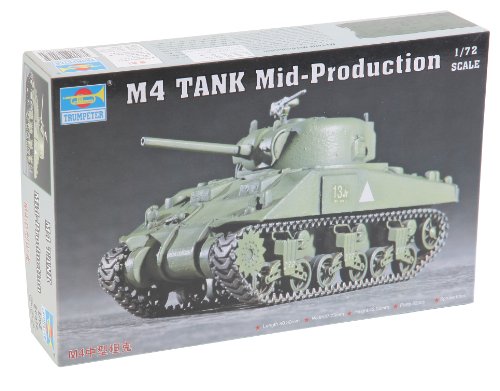 Trumpeter 1/72 US M4 Sherman Tank, Medium