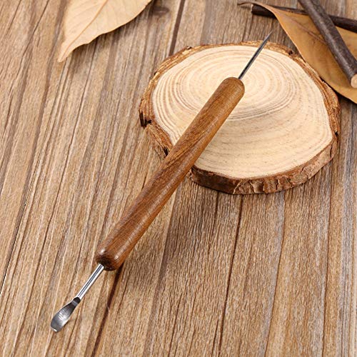 Leyeet 6pcs Clay Sculpting Set Wax Carving Pottery Tools Shapers Polymer Modeling