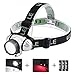 LE LED Headlamp Flashlight, Headlight with Red Light, Water Resistance, Adjustable for Kids and Adults, Perfect Head Light for Running, Hiking, Reading, Camping, Outdoor and More, Batteries Included primary