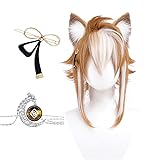 MTTM Genshin Impact Gorou Cosplay Ahoge Wig, Large
