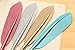 Unique Rollerball Pen, VESNIBA 4PCS New Cute Wing Feather Ballpoint Ink Pens Gel Pens Creative Stationery Student Gift (A-4PCS Wing Feather)
