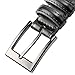 Marino's Men Genuine Leather Dress Belt with Single Prong Buckle