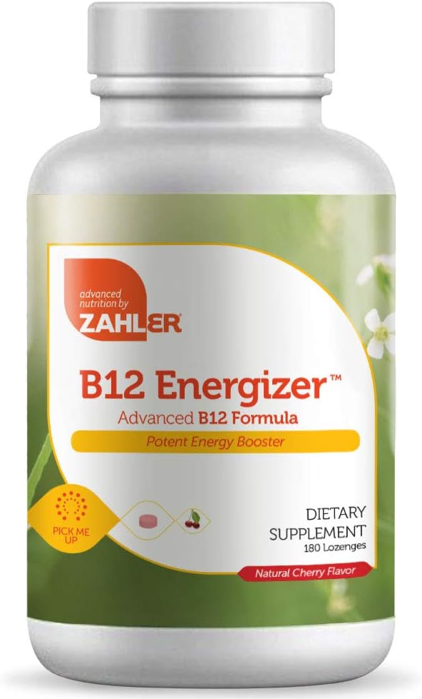 Zahler B12 Energizer, Potent Energy Booster, Vitamin B12