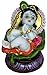 Baby Krishna on Leaf Statue 3.25