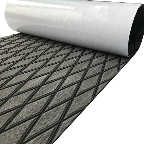 KXKZREN EVA Foam Boat Flooring Decking Sheet Pad Diamond Pattern 6mm