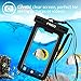 FRiEQ Waterproof Case For Outdoor Activities - Waterproof Bag/Pouch For iPhone X/8/8plus/7/7plus/6s/6s plus/Samsung Galaxy S9/S9 Plus - IPX8 Certified To 100 Feet (Black)