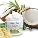 Fair Trade Shea Body Mousse (BANANA COCONUT) All Natural Body Cream | Age Defying | Made with Organic Ingredients | Highest Quality Shea Butter | Super Fruits | Cocoa Butter | Apricot Kernal Oil