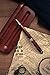 Personalized Engraved Maple Wood Rosewood Ball Pen & Case Set (Maple Wood)