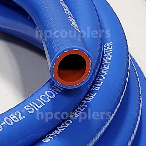 High Performance Silicone Heater Hose 5/8" ID x 5 Feet Blue (.625