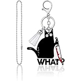Funny Cat Keychains - Cute Bag for Women Backpack Keychain Party Favors, Gift for Cat Lovers