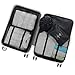 OEE 6 pcs Luggage Packing Organizers Packing Cubes Set for Travel