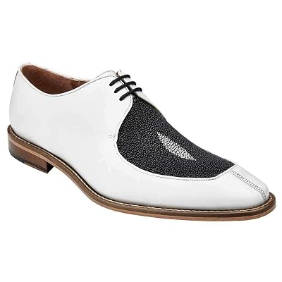 Belvedere Mario Black & White Genuine Stingray Guyana | Ubuy display picture 2
