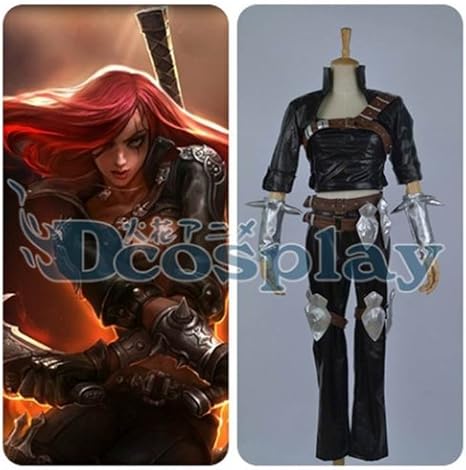 Amazon 本格コスプレ League Of Legends リーグ オブ レジェンズ Lol Champion Katarina カタリナ コスプレ衣装 フル装備 コスプレ 仮装 通販