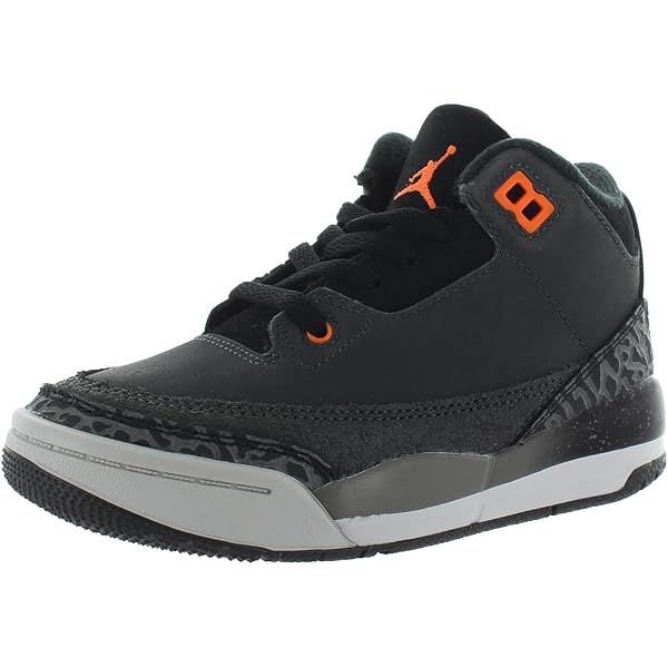 Amazon.com | Little Kid's Jordan 3 Retro 'White/Midnight Navy