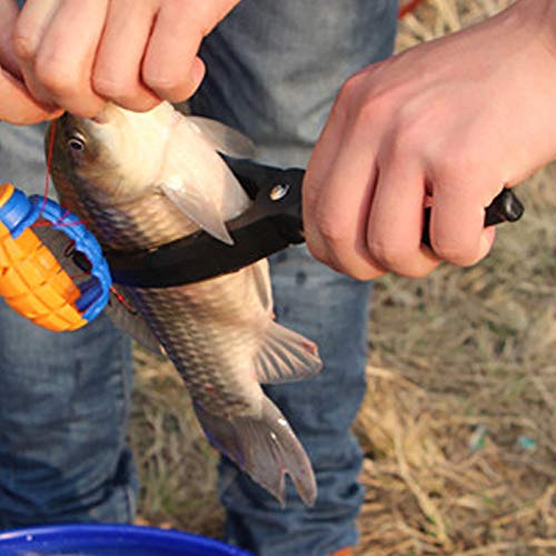 Soapow Angelzange Salzwasser Haken-Entferner Zange mit Ring für Angelzubehör Werkzeug ABS Griff Tackle Fisch… – Bild 8